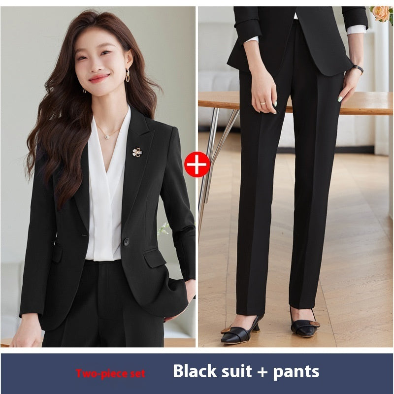 High Sense New Spring And Autumn College Student Interview Formal Wear Suit Jacket