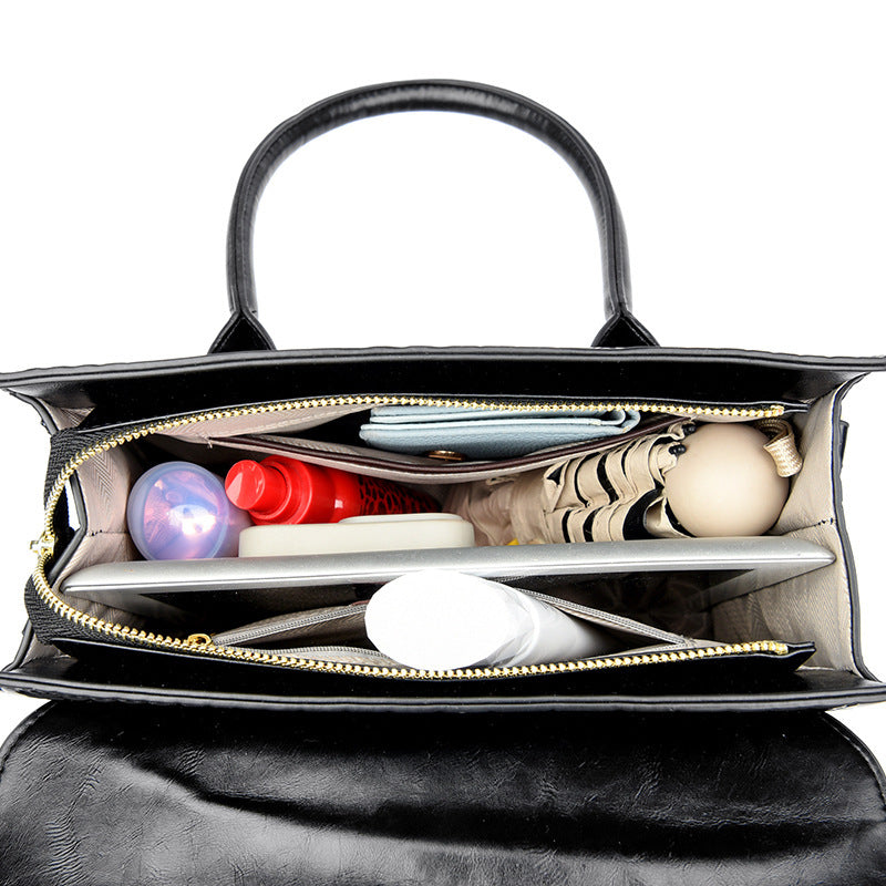 Large Capacity Lady Temperament Shoulder Messenger Bag