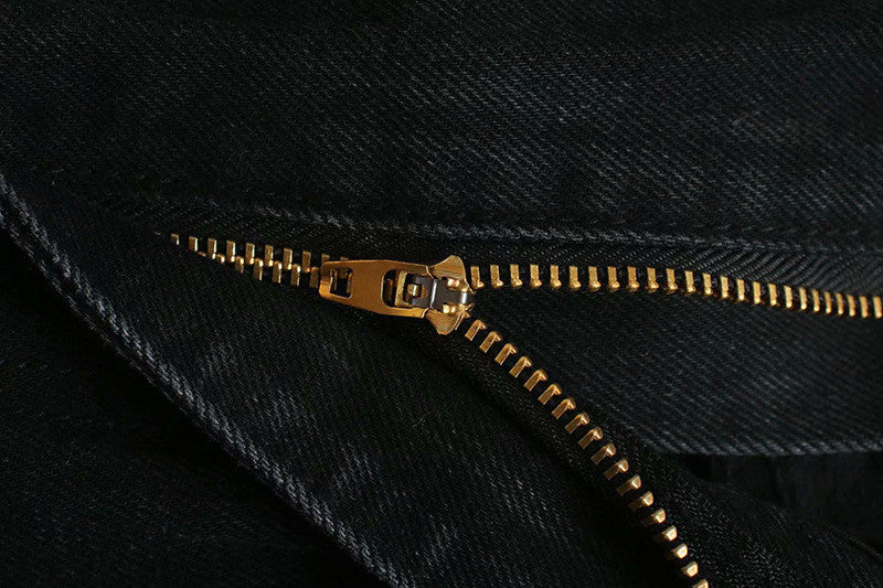 European And American Fashion All-match Wide-leg High-waist Jeans