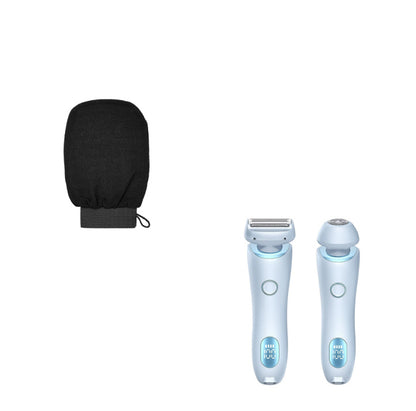 USB Hair Removal Device for Women – 2-in-1 Epilator & Razor for Sensitive Areas & Full Body