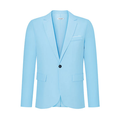 Plus Size Men's Formal Wear Small Business Suit Coat Wedding Dress Casual Slim Fit