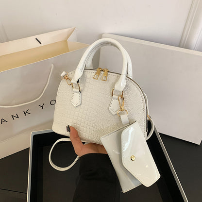 Women's Simple Shoulder Messenger Bag Shell Bag