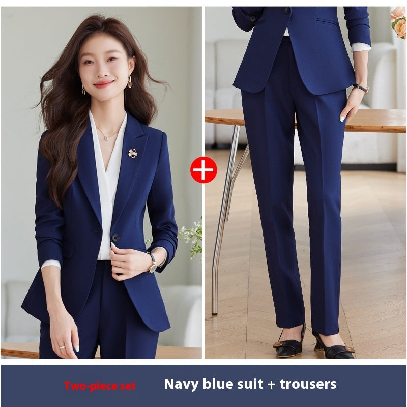 High Sense New Spring And Autumn College Student Interview Formal Wear Suit Jacket