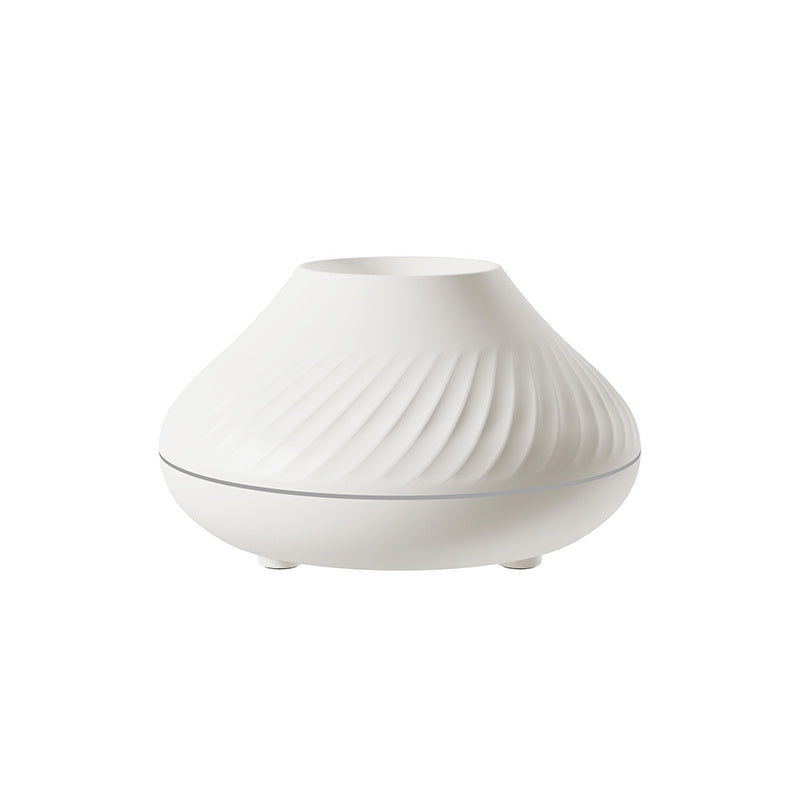 130ml RGB Flame Aroma Diffuser – 3D Colorful Flame Humidifier with Fire Volcano Effect