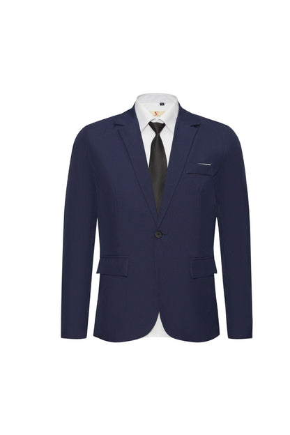 Plus Size Men's Formal Wear Small Business Suit Coat Wedding Dress Casual Slim Fit