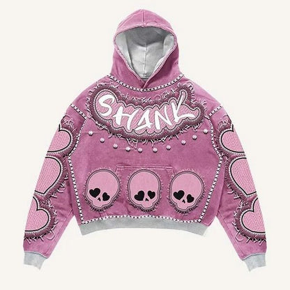 Fashion Casual Printed Polyester Sweater