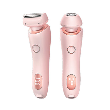 USB Hair Removal Device for Women – 2-in-1 Epilator & Razor for Sensitive Areas & Full Body