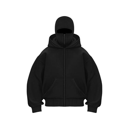 Men's And Women's Double-headed Zipper Hoodie