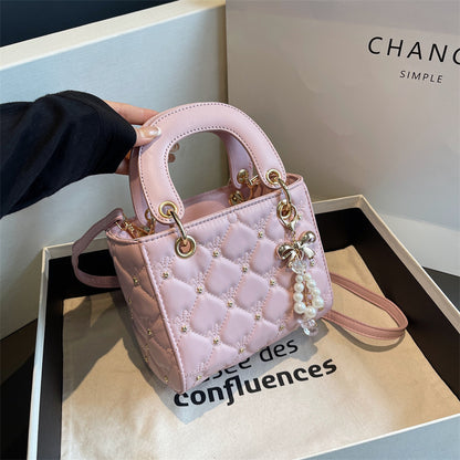 Diamond Embroidery Thread Small Bag Women's Fashion Shoulder Messenger Bag