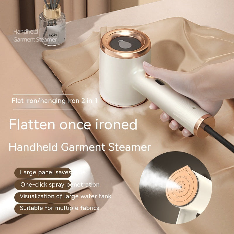 Mini Vertical Steam Iron for Clothes – Portable Handheld Garment Steamer with US Plug