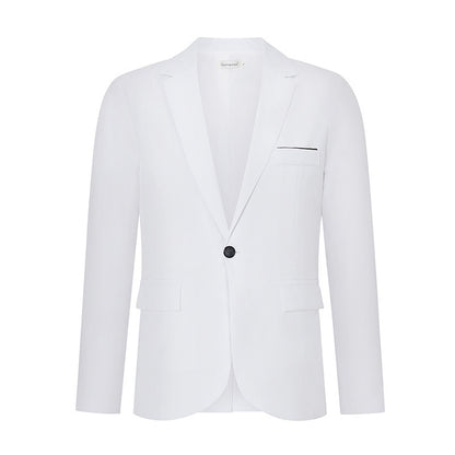 Plus Size Men's Formal Wear Small Business Suit Coat Wedding Dress Casual Slim Fit