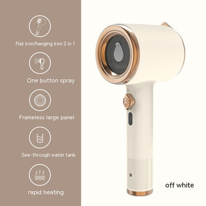 Mini Vertical Steam Iron for Clothes – Portable Handheld Garment Steamer with US Plug