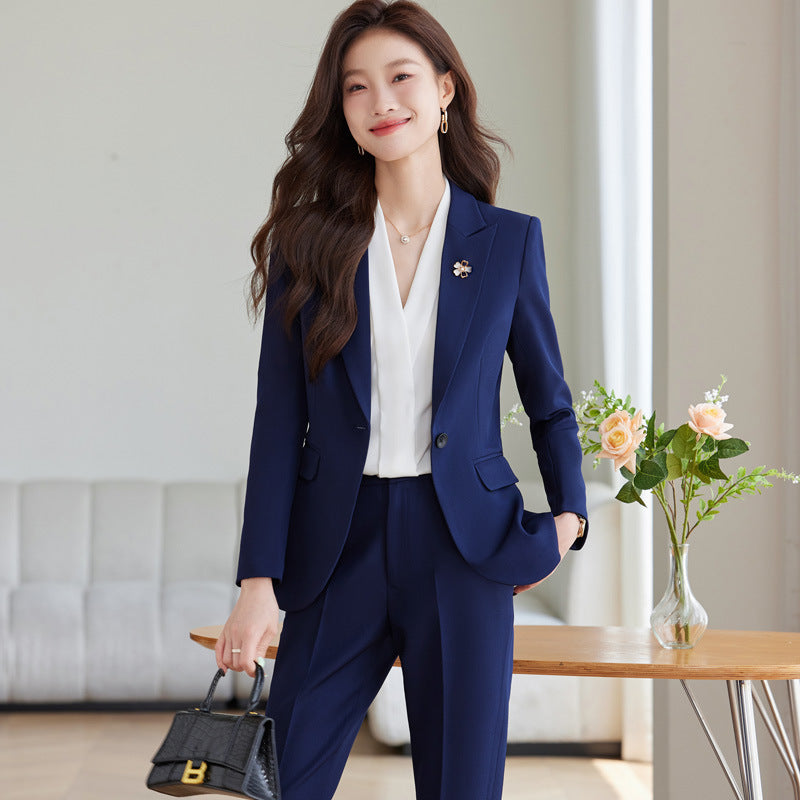 High Sense New Spring And Autumn College Student Interview Formal Wear Suit Jacket