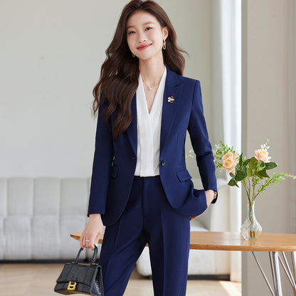 High Sense New Spring And Autumn College Student Interview Formal Wear Suit Jacket