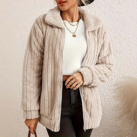 Women's Cardigan Lapel Short Coat